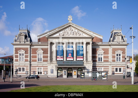 Il Concertgebouw sala da concerto di Amsterdam, Paesi Bassi. Foto Stock