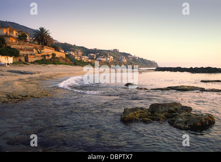 Costa calabrese a pizzo, Italia Meridionale Foto Stock