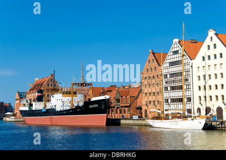 SS Soldek, Gdansk, Polonia Foto Stock