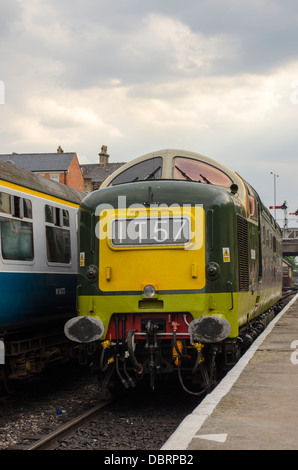 English Electric motore Diesel a seppellire Bolton Street Station Foto Stock