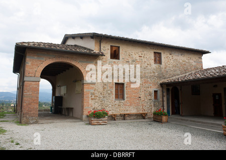 Casa natale di Giotto Luogo natale di Giotto da Bondone artista e architetto Vespignano Vicchio Mugello Toscana orientale Italia Foto Stock