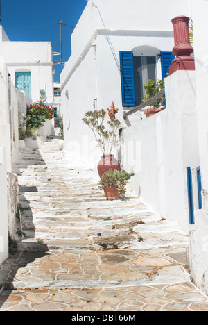 Tradizionale casa greco su Sifnos Island, Grecia Foto Stock