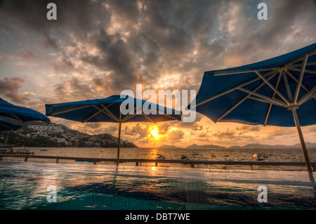 La foto è stata scattata in Acapulco, Messico Foto Stock