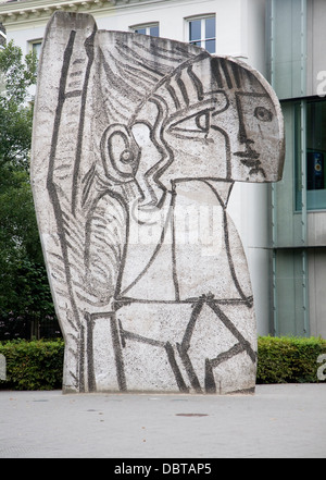Picasso "ylvette' scultura Rotterdam Paesi Bassi Foto Stock
