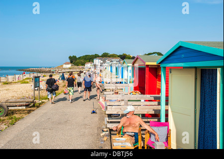 Whitstable mare lungomare mare Foto Stock