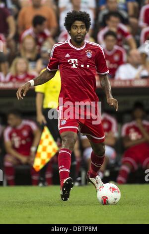 Dante (Bayern), 1 agosto 2013 - Calcio : Audi Cup 2013 partita finale tra FC Bayern Munchen 2-1 Manchester City a stadio Allianz Arena di Monaco di Baviera, Germania. (Foto di Maurizio Borsari/AFLO) [0855] Foto Stock