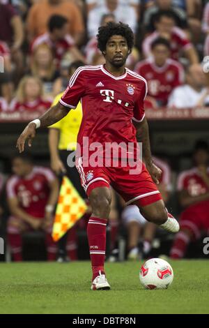 Dante (Bayern), 1 agosto 2013 - Calcio : Audi Cup 2013 partita finale tra FC Bayern Munchen 2-1 Manchester City a stadio Allianz Arena di Monaco di Baviera, Germania. (Foto di Maurizio Borsari/AFLO) [0855] Foto Stock