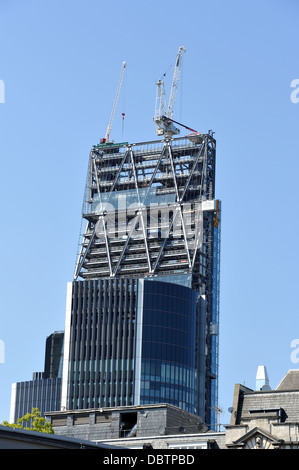 Nuovi edifici in London Tower Hill Foto Stock