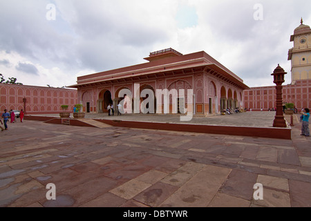 City Palace di Jaipur India Rajasthan Foto Stock