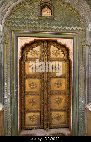 City Palace di Jaipur India Rajasthan Foto Stock