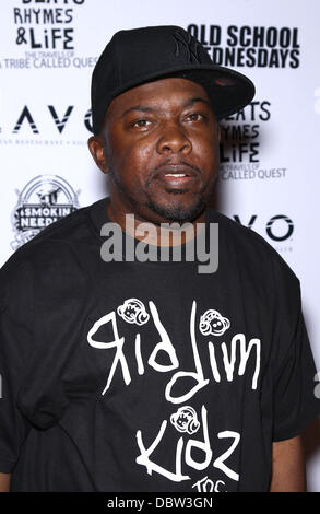 Phife Dawg vecchia scuola mercoledì a lavo celebra la versione teatrale di 'battiti, rime & Life: i viaggi di una tribù chiamata Quest' ospitato dal regista Michael Rapaport e Phife Dawg Las Vegas, Nevada - 24.08.11 Foto Stock