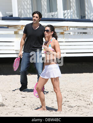 Melissa Rycroft frequentando un 'Dancing con le Stelle' Malibu beach party Malibu Beach, California - 25.08.11 Foto Stock