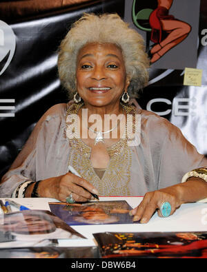 Nichelle Nichols 2011 FanExpo al Metro Toronto Convention Center. Toronto, Canada - 27.08.11 Foto Stock