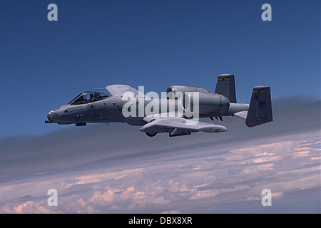 A-10 Thunderbolt jet da combattimento Foto Stock