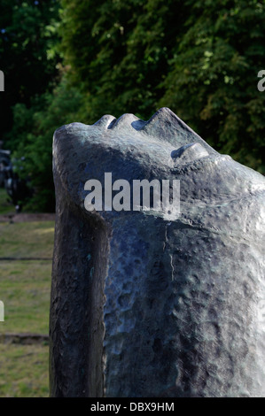 La scultura a Curlionis Museo di Arti di Kaunas, Lituania, Europa Foto Stock