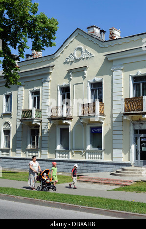 Architettura di Sillamäe, Estonia, Europa Foto Stock