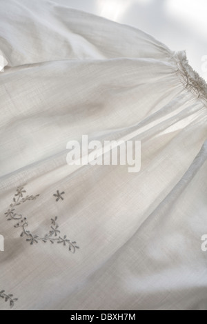 Vintage Baby abito battesimo Foto Stock