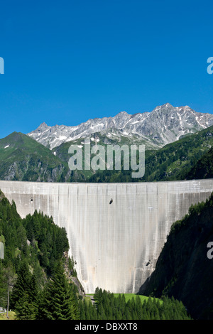 Svizzera Canton Ticino, Luzzone diga Foto Stock