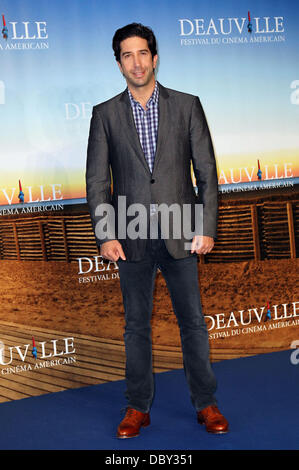 David Schwimmer 37th Deauville American Film Festival - 'fiducia' - Photocall Deauville, Francia - 08.09.11 Foto Stock