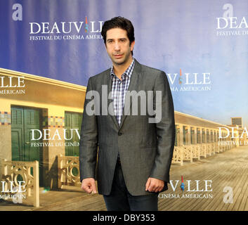 David Schwimmer 37th Deauville American Film Festival - 'fiducia' - Photocall Deauville, Francia - 08.09.11 Foto Stock