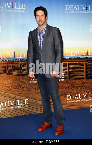 David Schwimmer 37th Deauville American Film Festival - 'fiducia' - Photocall Deauville, Francia - 08.09.11 Foto Stock