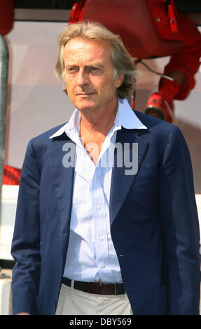 Luca Di Montezemolo, amministratore delegato della Ferrari/Fiat Group il Gran Premio d'Italia disputato a Monza - Qualifiche Italia - 10.09.11 ***non disponibili per la pubblicazione in Germania. Disponibile per la pubblicazione nel resto del mondo*** Foto Stock