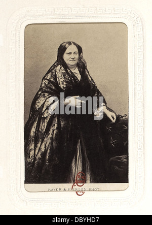 Maria Cristina delle Due Sicilie (1806-1878), regina consorte di Spagna, quarta moglie e vedova di Ferdinando VII di Spagna, regent Foto Stock