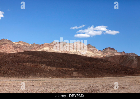 La famosa sezione della Death Valley in California Foto Stock