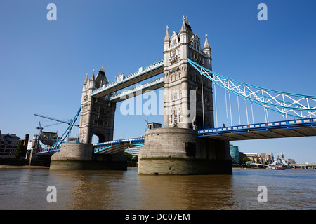 Il Tower Bridge di Londra Inghilterra REGNO UNITO Foto Stock