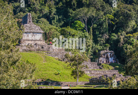 La foto è stata scattata in Palenque, Messico Foto Stock