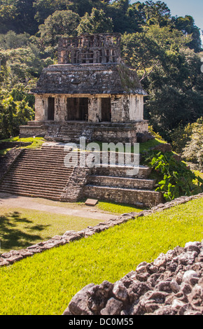 La foto è stata scattata in Palenque, Messico Foto Stock