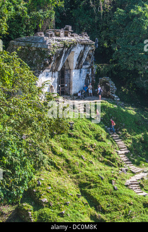 La foto è stata scattata in Palenque, Messico Foto Stock