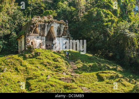 La foto è stata scattata in Palenque, Messico Foto Stock