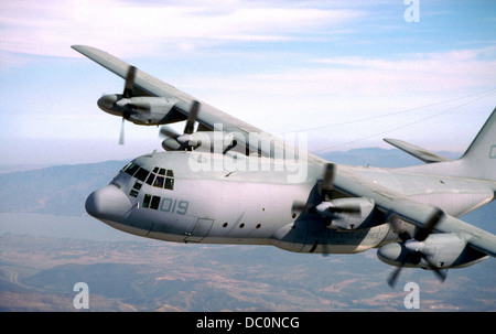 Il USAF C-130H Hercules aeromobile Foto Stock