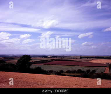 Campo Flodden 1513 il sito della battaglia nei pressi del villaggio di Branxton Northumberland Inghilterra Foto Stock