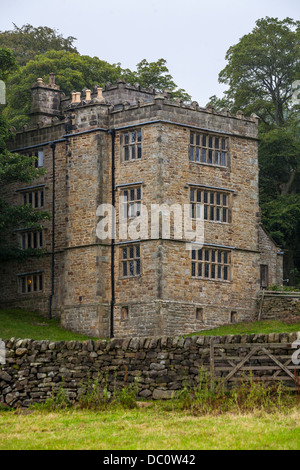 A nord di fecce Hall vicino a Hathersage pensato per essere fonte di ispirazione per Thornfield Hall di Charlotte Bronte di Jane Eyre romanzo Foto Stock