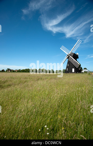 Mulino a vento a Lacey Green Foto Stock