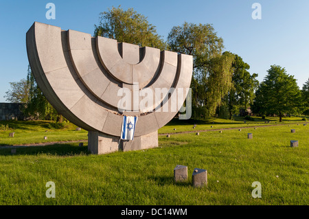 Il Cimitero Ebraico, Terezin Memorial, Repubblica Ceca Foto Stock