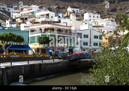 Puerto De Mogan Foto Stock