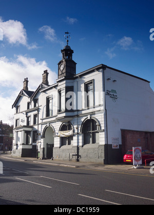 Scene intorno a Altrincham: mercato comune poiché 1290 Foto Stock