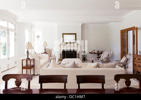 Luxury living room Foto Stock