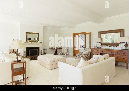 Luxury living room Foto Stock