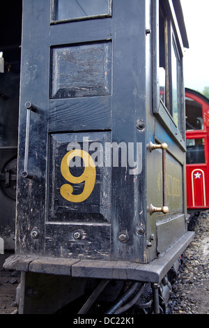 Mount Washington Cog Railway, New Hampshire, STATI UNITI D'AMERICA Foto Stock