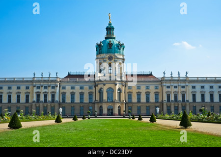 Schloss Charlottenburg Palace parco Berlino Germania Foto Stock