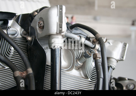 La Pratt and Whitney R-1830 Twin Wasp aero engine. Uno dei più importanti e numerosi aerei americani motori di WW 2 Foto Stock
