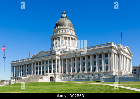 La Utah State Capitol, Salt Lake City, Utah, Stati Uniti d'America Foto Stock