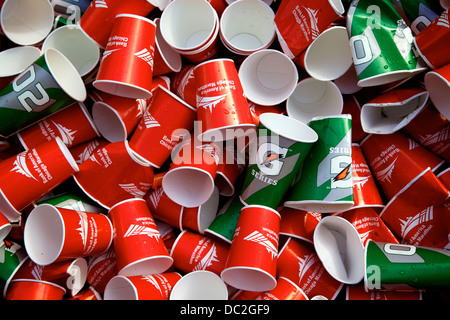 Papercup Bank of America MARATONA DI CHICAGO Foto Stock