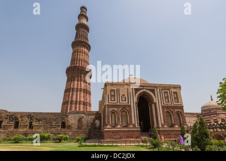 Qutub Minar, New Delhi, India Foto Stock