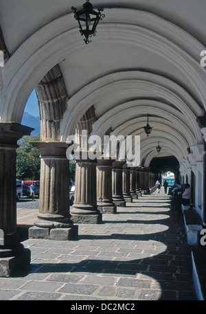 Palacio de los Capitanes Antigua, Guatemala, America Centrale Foto Stock