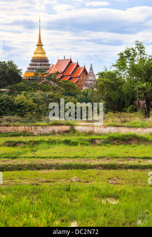 Wat Phra That lampang luang, Lampang, Thailandia Foto Stock